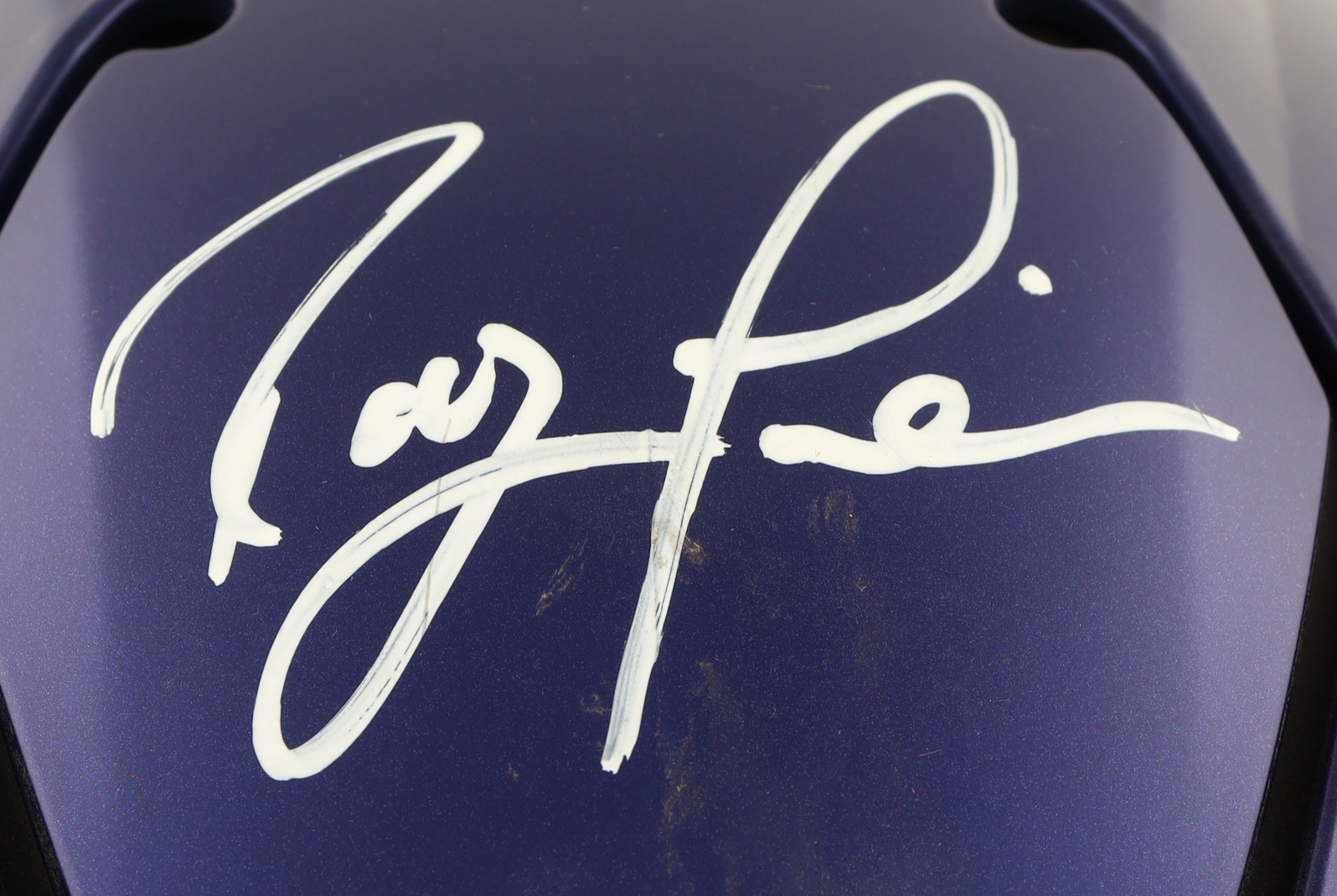 Ray Lewis Signed Ravens Full-Size Authentic On-Field Speed-Flex Helmet With Visor (Beckett) at PristineAuction.com Ray Lewis Signed Ravens Full-Size Authentic On-Field Speed-Flex Helmet With Visor (Beckett) at PristineAuction.com