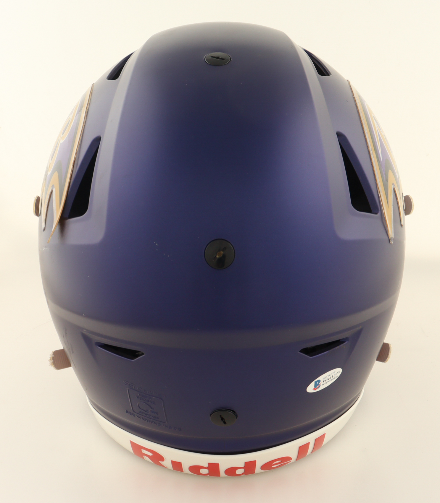 Ray Lewis Signed Ravens Full-Size Authentic On-Field Speed-Flex Helmet With Visor (Beckett) at PristineAuction.com Ray Lewis Signed Ravens Full-Size Authentic On-Field Speed-Flex Helmet With Visor (Beckett) at PristineAuction.com