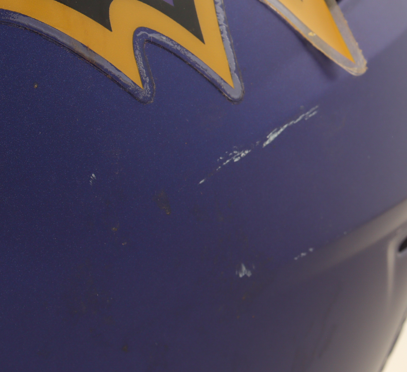 Ray Lewis Signed Ravens Full-Size Authentic On-Field Speed-Flex Helmet With Visor (Beckett) at PristineAuction.com Ray Lewis Signed Ravens Full-Size Authentic On-Field Speed-Flex Helmet With Visor (Beckett) at PristineAuction.com