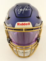 Ray Lewis Signed Ravens Full-Size Authentic On-Field Speed-Flex Helmet With Visor (Beckett) at PristineAuction.com