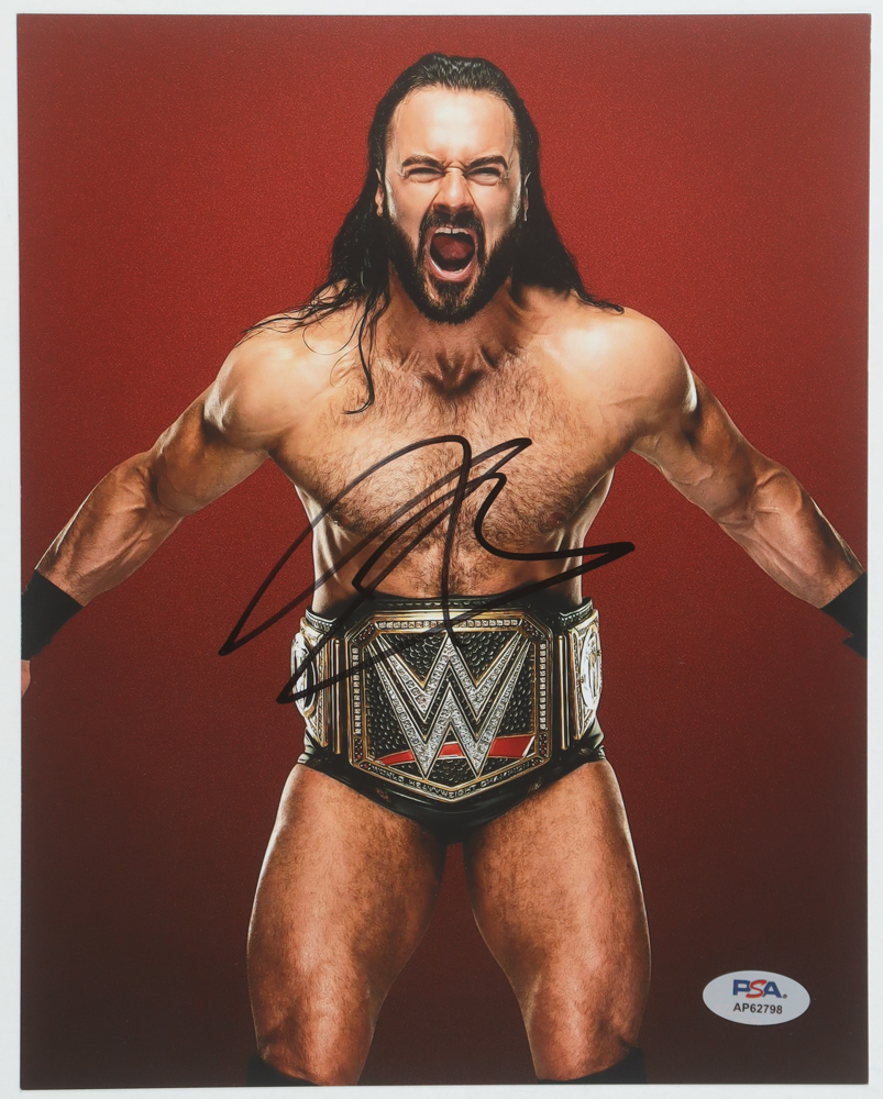 Drew McIntyre Signed WWE 8x10 Photo (PSA) at PristineAuction.com Drew McIntyre Signed WWE 8x10 Photo (PSA) at PristineAuction.com