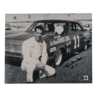 Ned Jarrett Signed NASCAR 8x10 Photo (Beckett) at PristineAuction.com