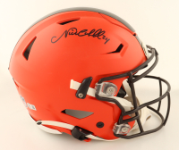Nick Chubb Signed Browns Full-Size Authentic On-Field SpeedFlex Helmet (Beckett) at PristineAuction.com