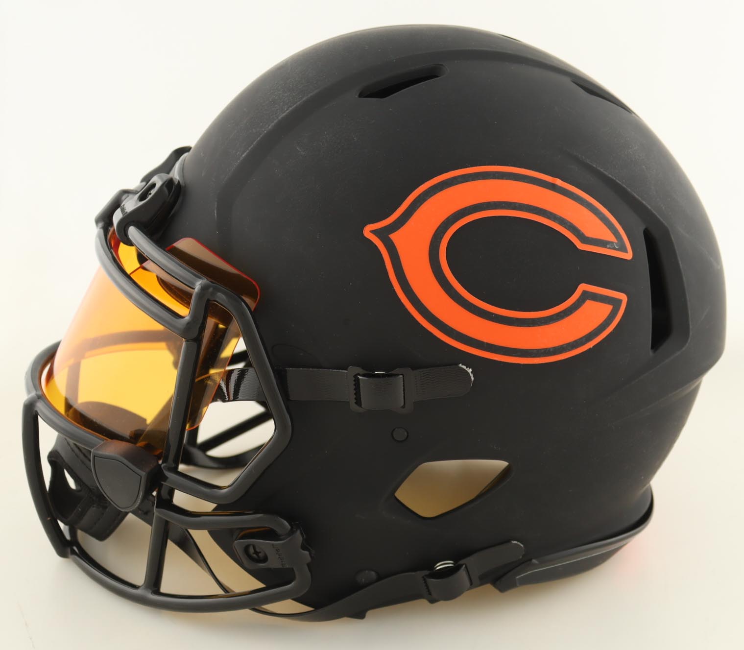 Colston Loveland & Luther Burden Signed Bears Full-Size Authentic On-Field Eclipse Alternate Speed Helmet with Visor Inscribed "2025 #10 Pick" & "25 sd rnd pick" (Beckett) at PristineAuction.com Colston Loveland & Luther Burden Signed Bears Full-Size Authentic On-Field Eclipse Alternate Speed Helmet with Visor Inscribed "2025 #10 Pick" & "25 sd rnd pick" (Beckett) at PristineAuction.com