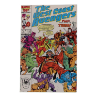 1986 "The West Coast Avengers" Issue #15 Marvel Comic Book at PristineAuction.com