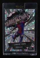 Lamine Yamal 2024 Wild Card AluminationComix Silver RayWave #ACBLBLY03 #3/3 RC at PristineAuction.com
