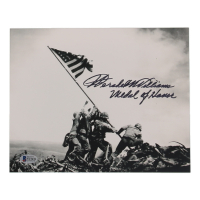 Hershel W. Williams Signed 8x10 Photo Inscribed "Medal of Honor" (Beckett) at PristineAuction.com