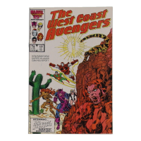 1987 "The West Coast Avengers" Issue #17 Marvel Comic Book at PristineAuction.com