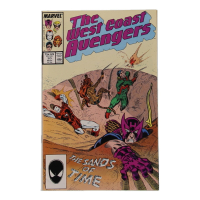 1987 "The West Coast Avengers" Issue #20 Marvel Comic Book at PristineAuction.com