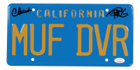 Cheech Marin & Tommy Chong Signed "Up in Smoke" License Plate (JSA) at PristineAuction.com