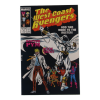 1987 "The West Coast Avengers" Issue #21 Marvel Comic Book at PristineAuction.com