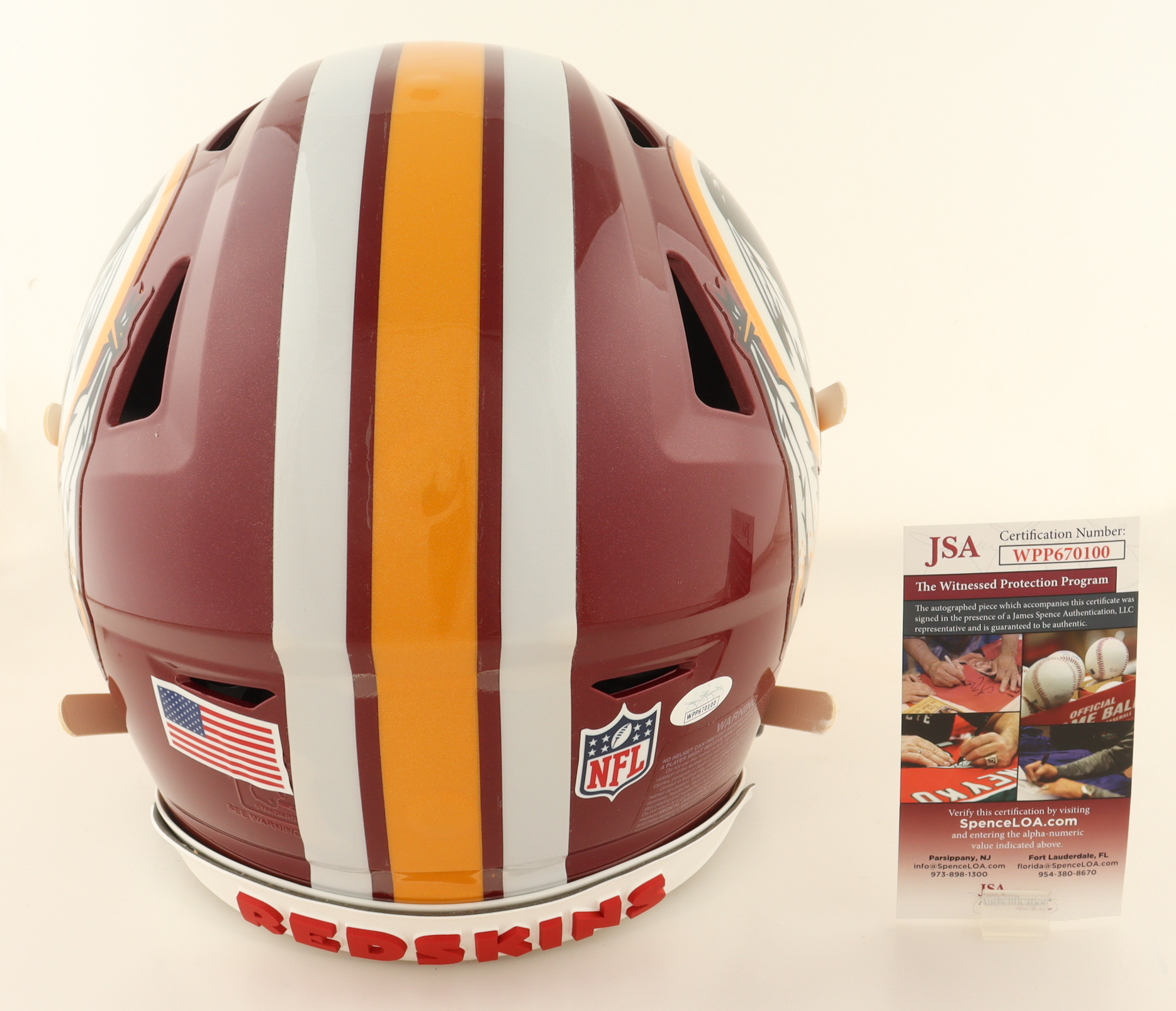 Champ Bailey Signed Redskins Full-Size Authentic On-Field Alternate Speed-Flex Helmet (JSA) at PristineAuction.com Champ Bailey Signed Redskins Full-Size Authentic On-Field Alternate Speed-Flex Helmet (JSA) at PristineAuction.com