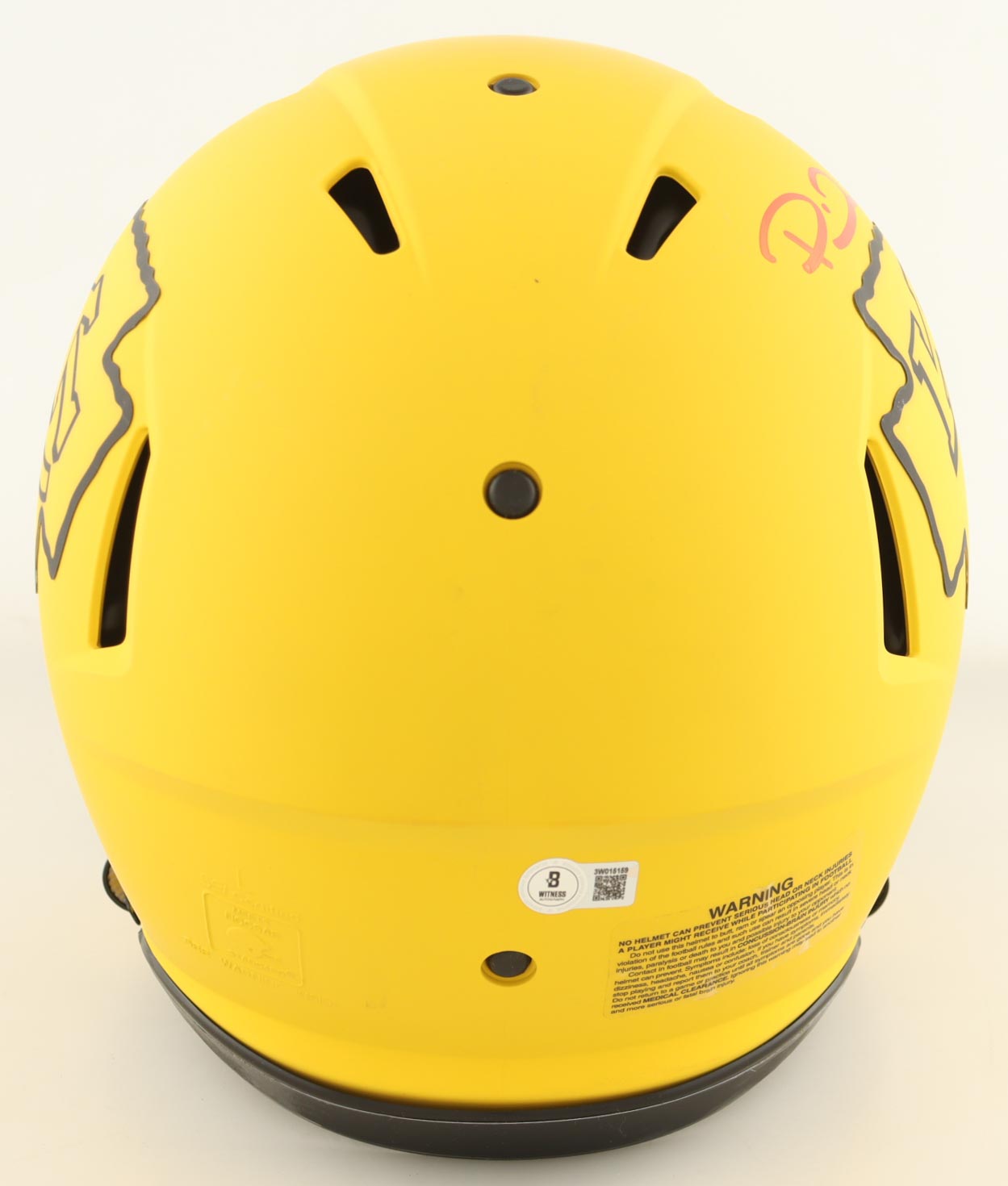Patrick Mahomes Signed Chiefs Full-Size Authentic Rave Alternate On-Field Speed Helmet (Beckett) at PristineAuction.com Patrick Mahomes Signed Chiefs Full-Size Authentic Rave Alternate On-Field Speed Helmet (Beckett) at PristineAuction.com