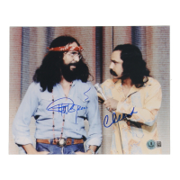 Tommy Chong & Cheech Marin Signed 8x10 Photo (Beckett) at PristineAuction.com