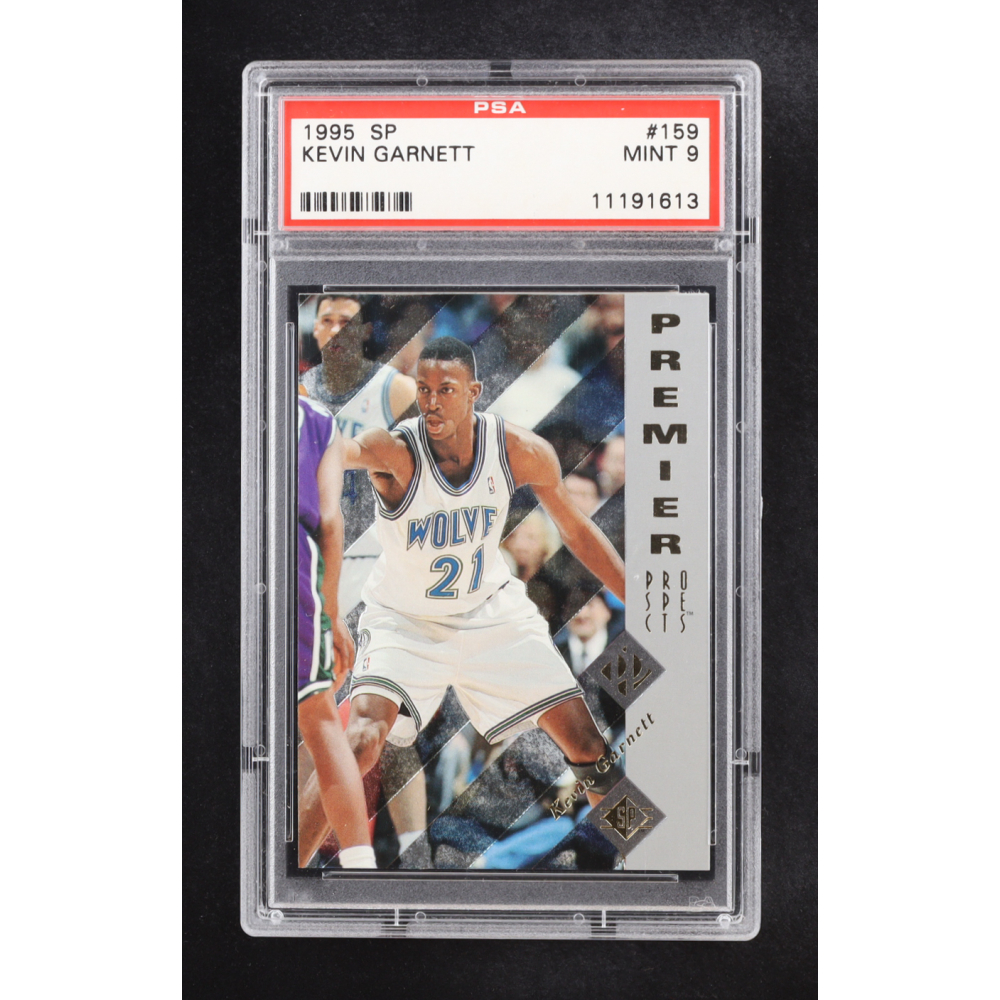 Kevin Garnett 1995-96 SP #159 RC (PSA 9) at PristineAuction.com Kevin Garnett 1995-96 SP #159 RC (PSA 9) at PristineAuction.com