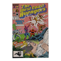 1988 "The West Coast Avengers" Issue #31 Marvel Comic Book at PristineAuction.com