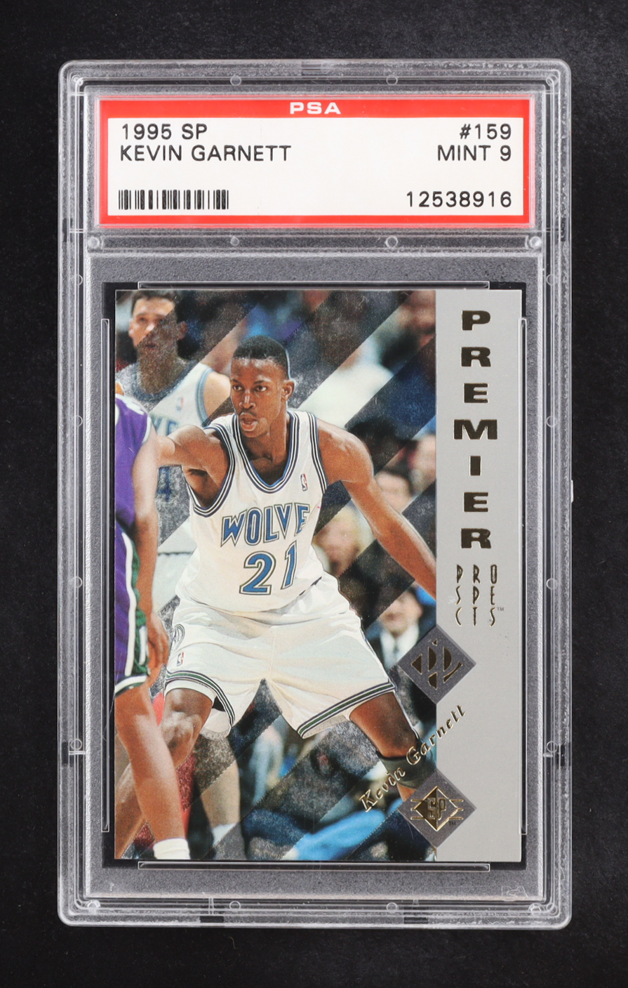 Kevin Garnett 1995-96 SP #159 RC (PSA 9) at PristineAuction.com Kevin Garnett 1995-96 SP #159 RC (PSA 9) at PristineAuction.com
