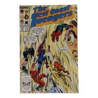 1988 "The West Coast Avengers" Issue #32 Marvel Comic Book at PristineAuction.com