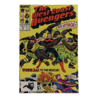 1988 "The West Coast Avengers" Issue #33 Marvel Comic Book at PristineAuction.com