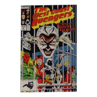 1988 "The West Coast Avengers" Issue #34 Marvel Comic Book at PristineAuction.com