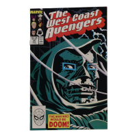 1988 "The West Coast Avengers" Issue #35 Marvel Comic Book at PristineAuction.com
