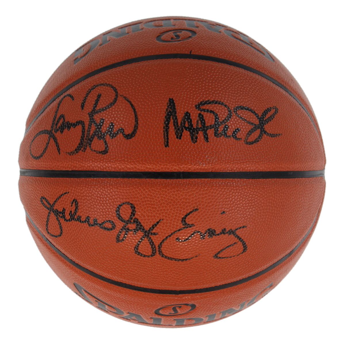Larry Bird, Julius Erving & Magic Johnson Signed NBA Basketball (Beckett | Schwartz | Bird) at PristineAuction.com Larry Bird, Julius Erving & Magic Johnson Signed NBA Basketball (Beckett | Schwartz | Bird) at PristineAuction.com