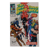 1988 "The West Coast Avengers" Issue #37 Marvel Comic Book at PristineAuction.com