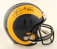 Eric Dickerson Signed Rams Full-Size Authentic On-Field Helmet Inscribed "HOF 99" (Beckett) at PristineAuction.com