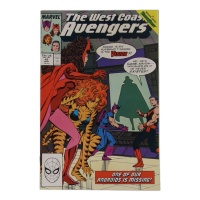 1989 "The West Coast Avengers" Issue #42 Marvel Comic Book at PristineAuction.com