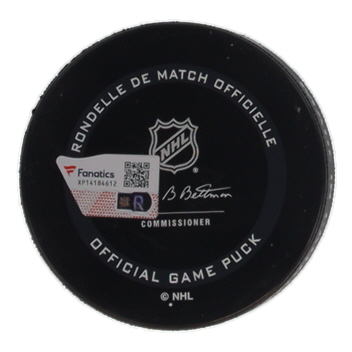 Auston Matthews Signed Maple Leafs Logo Hockey Puck (Fanatics) at PristineAuction.com Auston Matthews Signed Maple Leafs Logo Hockey Puck (Fanatics) at PristineAuction.com
