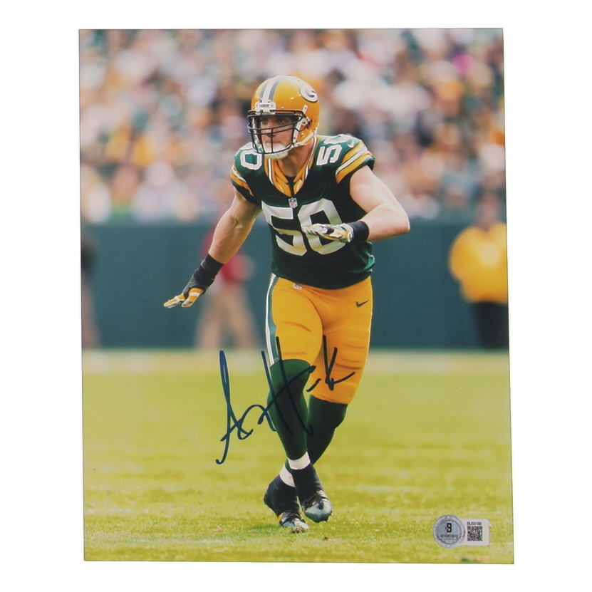 A.J. Hawk Signed Packers 8x10 Photo (Beckett) at PristineAuction.com A.J. Hawk Signed Packers 8x10 Photo (Beckett) at PristineAuction.com