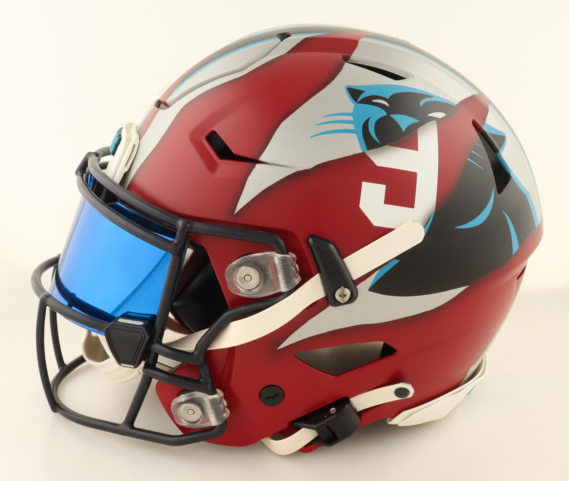 Bryce Young Signed Panthers / Crimson Tide Full-Size Speed-Flex Authentic Helmet With Visor (Fanatics) at PristineAuction.com Bryce Young Signed Panthers / Crimson Tide Full-Size Speed-Flex Authentic Helmet With Visor (Fanatics) at PristineAuction.com