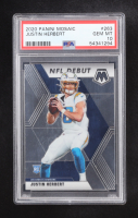 Justin Herbert 2020 Panini Mosaic #263 RC (PSA 10) at PristineAuction.com