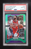 Anthony Davis 2019 Panini Prizm Prizms Green #222 (PSA 10) at PristineAuction.com