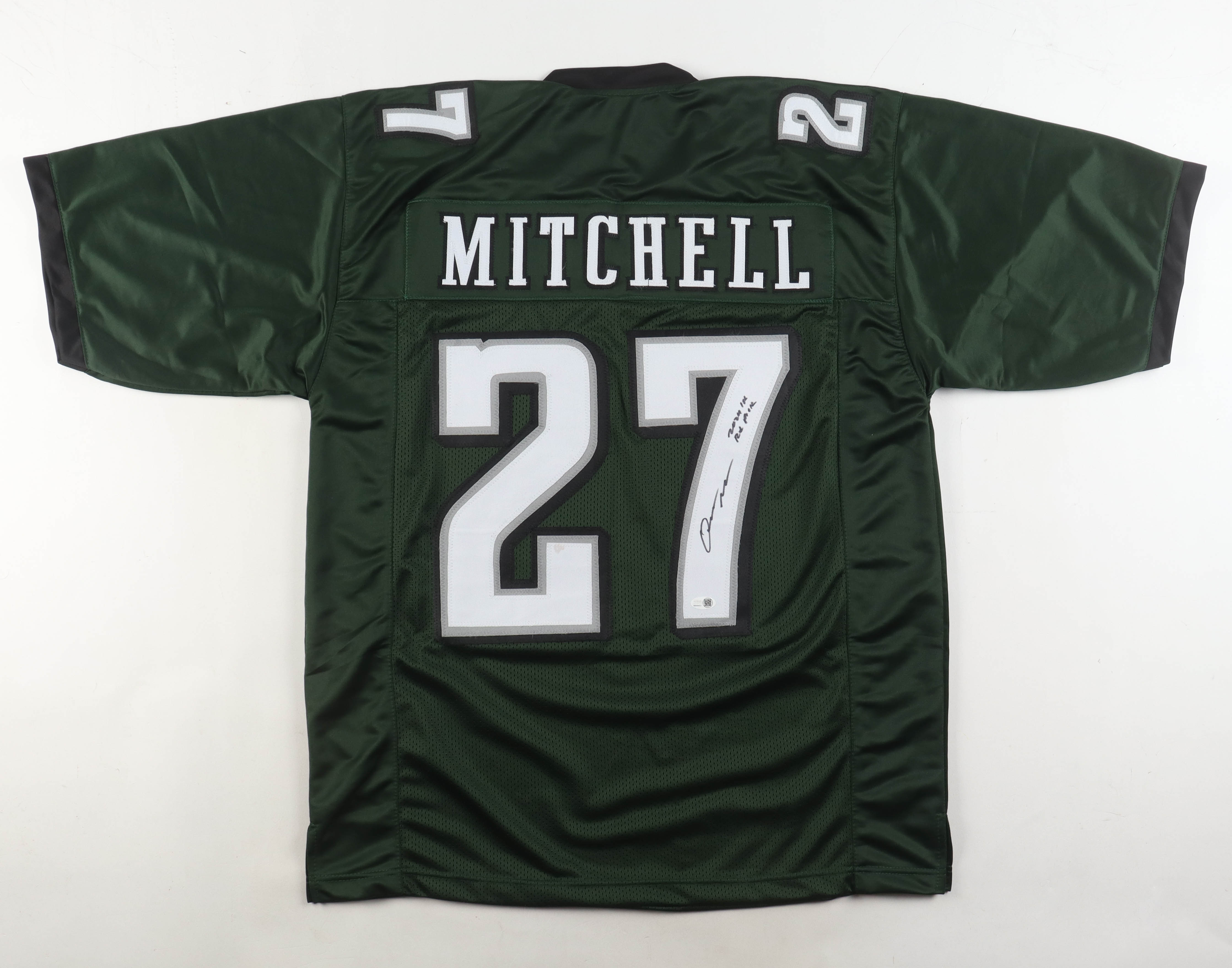Quinyon Mitchell Signed Jersey Inscribed "2024 1st Rd Pick" (JSA) at PristineAuction.com Quinyon Mitchell Signed Jersey Inscribed "2024 1st Rd Pick" (JSA) at PristineAuction.com