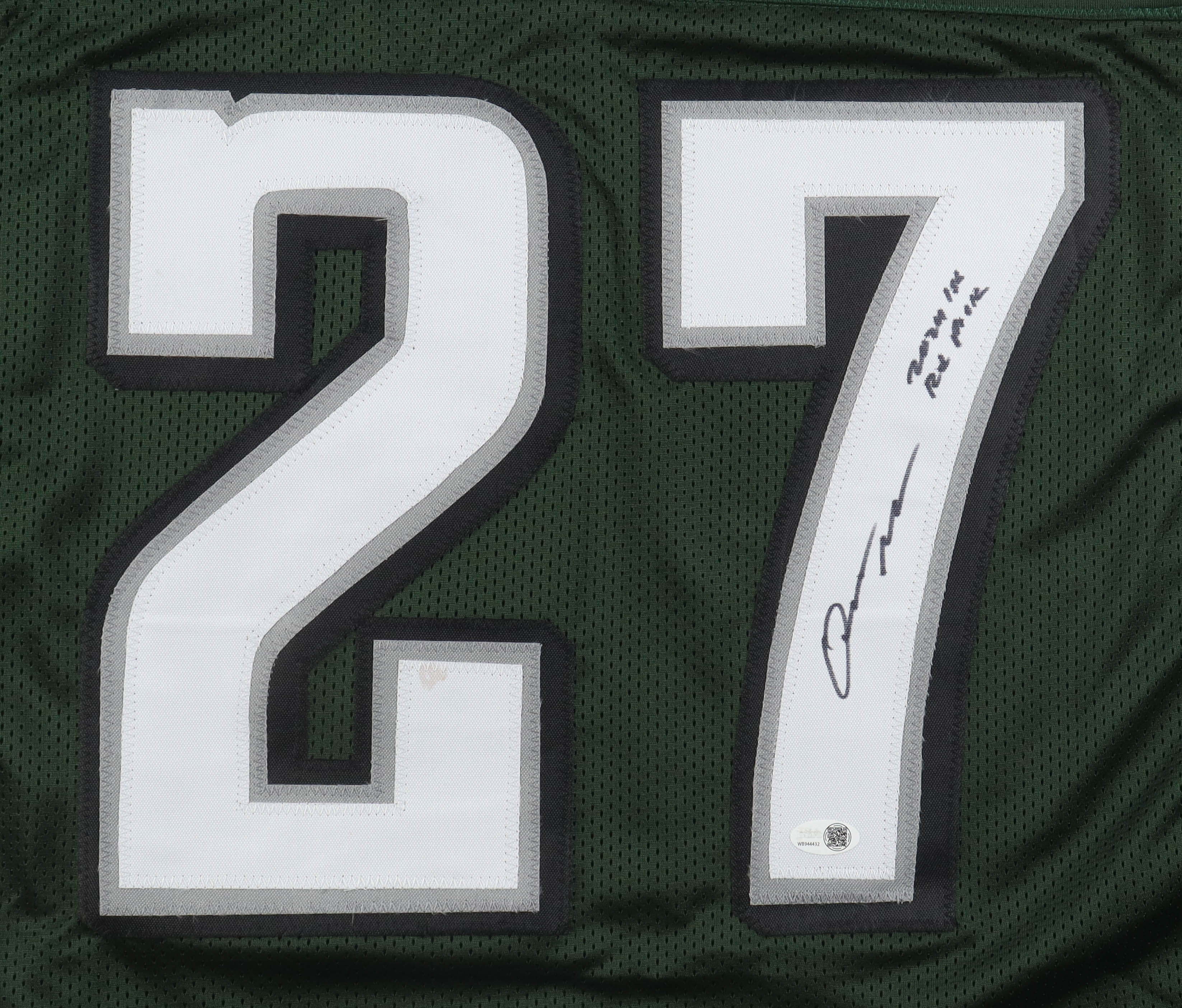 Quinyon Mitchell Signed Jersey Inscribed "2024 1st Rd Pick" (JSA) at PristineAuction.com Quinyon Mitchell Signed Jersey Inscribed "2024 1st Rd Pick" (JSA) at PristineAuction.com