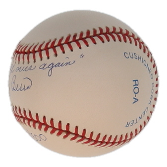 Yogi Berra Signed LE OAL Baseball Inscribed "'It's Deja Vu All Over Again" (PSA) at PristineAuction.com Yogi Berra Signed LE OAL Baseball Inscribed "'It's Deja Vu All Over Again" (PSA) at PristineAuction.com