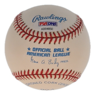 Yogi Berra Signed LE OAL Baseball Inscribed "'It's Deja Vu All Over Again" (PSA) at PristineAuction.com Yogi Berra Signed LE OAL Baseball Inscribed "'It's Deja Vu All Over Again" (PSA) at PristineAuction.com