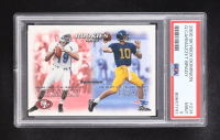 Tom Brady / Giovanni Carmazzi 2000 Skybox Dominion Rookies Pairs #234 RC (PSA 9) at PristineAuction.com