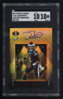 Jalen Hurts 2021 Illusions Limelight Signatures Red #LSJU #9/25 (SGC 10 | Auto 10) at PristineAuction.com