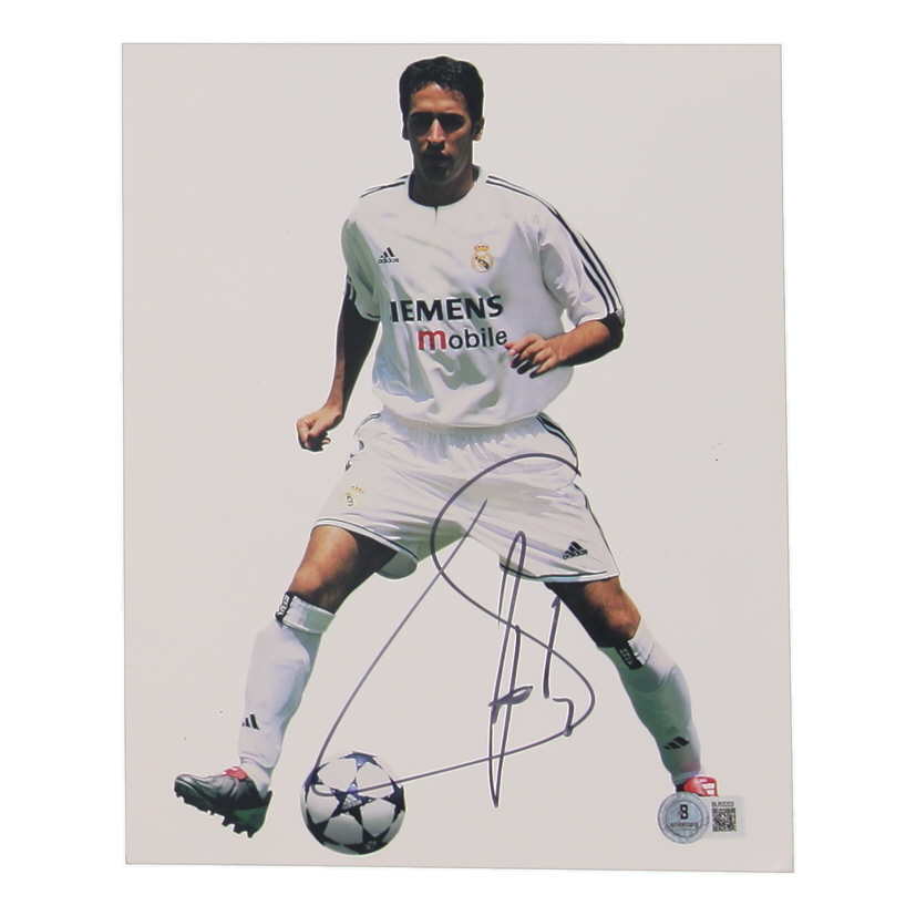 Raul Signed Real Madrid 8x10 Photo (Beckett) at PristineAuction.com Raul Signed Real Madrid 8x10 Photo (Beckett) at PristineAuction.com