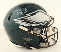 Brian Dawkins Signed Eagles Full-Size Authentic On-Field Speed Flex Helmet (JSA) at PristineAuction.com