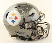 Troy Polamalu Signed Steelers Full-Size Authentic On-Field Chrome Speed Helmet Inscribed "HOF '20" (Beckett) at PristineAuction.com
