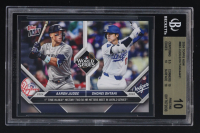 Aaron Judge / Shohei Ohtani 2024 Topps Now #863 (BGS 10) at PristineAuction.com