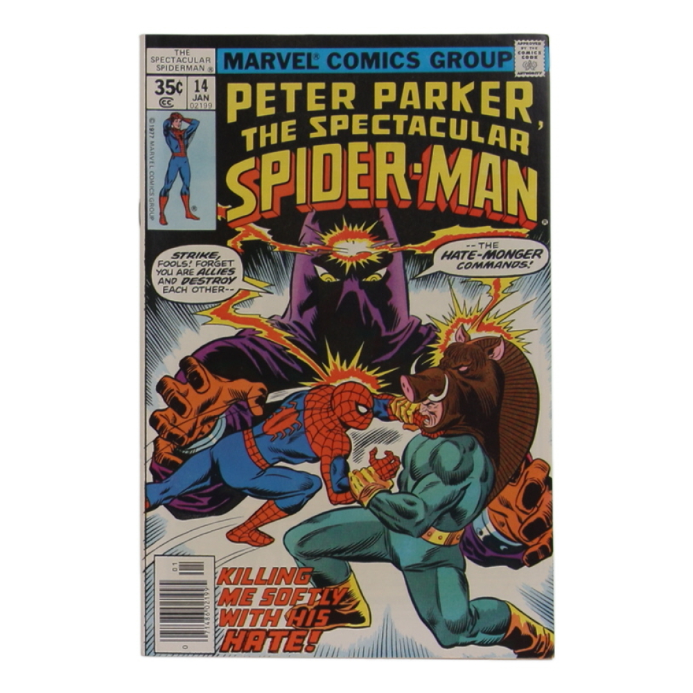 1978 "The Spectacular Spider-Man" Issue #14 Marvel Comic Book at PristineAuction.com 1978 "The Spectacular Spider-Man" Issue #14 Marvel Comic Book at PristineAuction.com