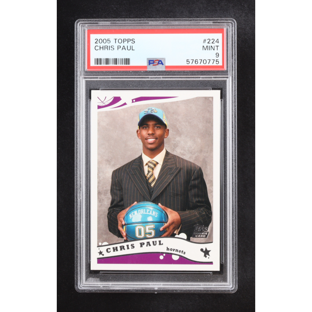 Chris Paul 2005 Topps #224 RC (PSA 9) at PristineAuction.com Chris Paul 2005 Topps #224 RC (PSA 9) at PristineAuction.com