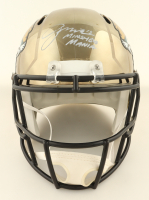 Gardner Minshew Signed Jaguars Full-Size Chrome Speed Helmet Inscribed "Minshew Mania" (Beckett) at PristineAuction.com