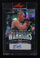 Erin Blanchfield 2025 Leaf Metal Sports Heroes Warriors Autographs Silver Crystal #WEB1 #16/35 at PristineAuction.com