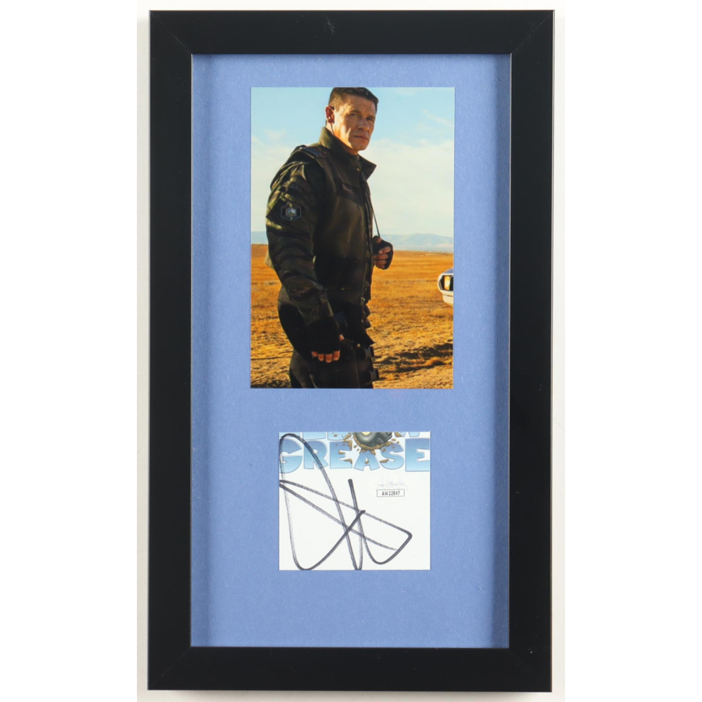 John Cena Signed "F9: The Fast Saga" Custom Framed Cut Display (JSA) at PristineAuction.com