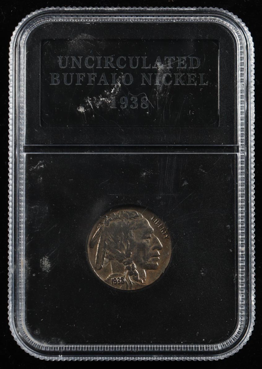 1938-D Buffalo Nickel (Uncirculated) at PristineAuction.com 1938-D Buffalo Nickel (Uncirculated) at PristineAuction.com
